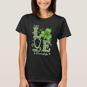 Geburtshelfer Krankenschwester St Patricks Day Lie T-Shirt