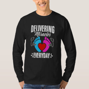 Geburtshelferin Gynäkologie Krankenschwester Obgyn T-Shirt