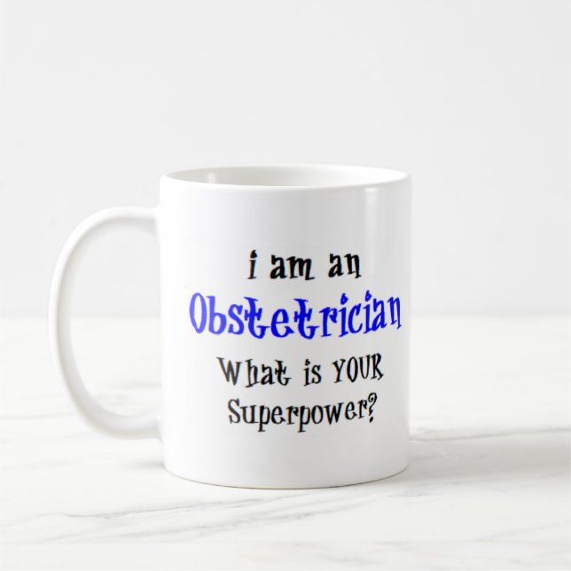 Geburtshilfe-Tasse Kaffeetasse (Links)