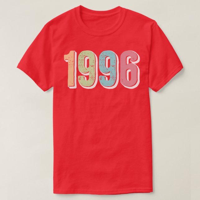 GEBURTSJAHR 1996 T-Shirt (Design vorne)