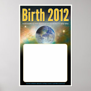 Geburtsjahr 2012 Poster - Leer