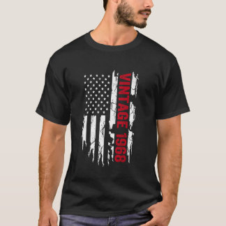 Geburtsjahr der amerikanischen Flagge 1968 zum Geb T-Shirt