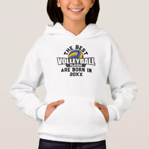 Geburtsjahr des benutzerdefinierten Volleyballs Hoodie