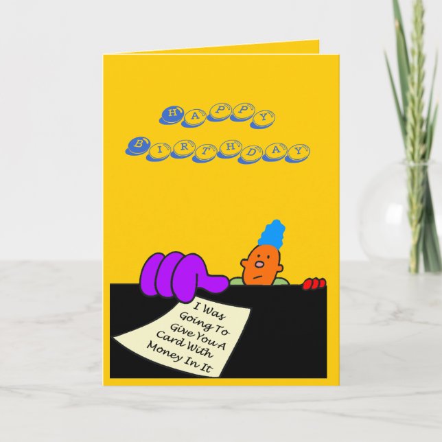 Geburtskarte 1 karte (Vorderseite)