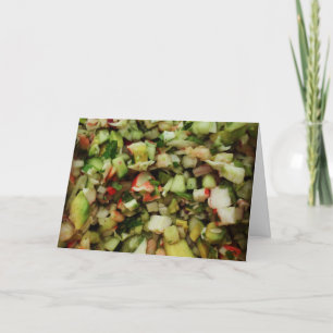 Geburtskarte "Ceviche" Karte