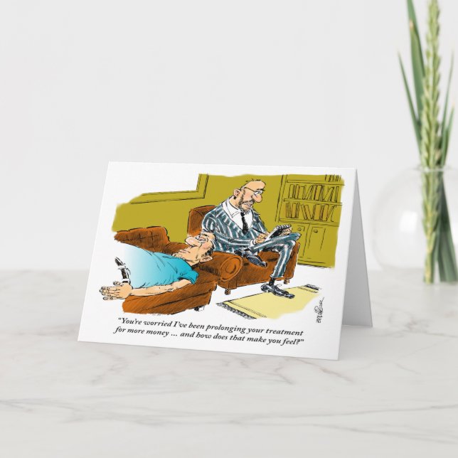 Geburtskarte der Therapeuengruppe Karte (Vorderseite)