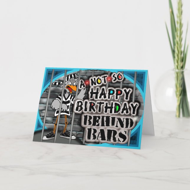 Geburtskarte des Gefängnisses Karte (Vorderseite)