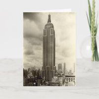 Geburtskarte, Empire State Gebäude