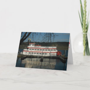 Geburtskarte "EMPRESS Riverboat" Karte