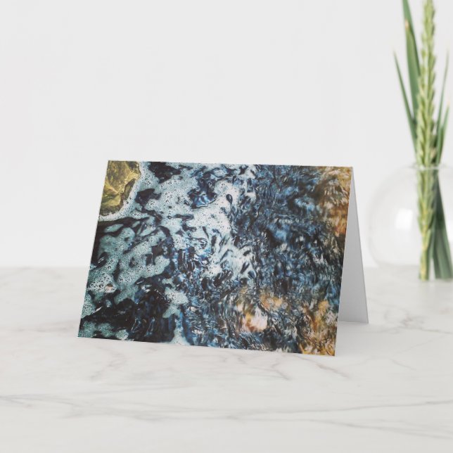 Geburtskarte "Fütternd Babyschotte" Karte (Vorderseite)