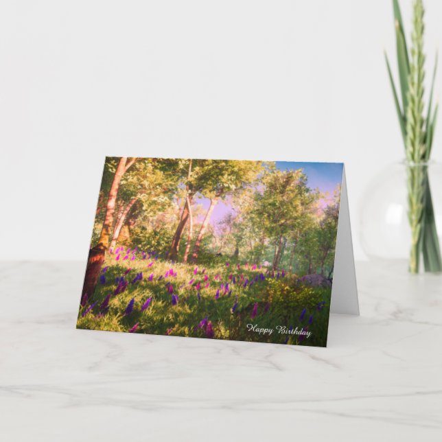 Geburtskarte Karte (Vorderseite)