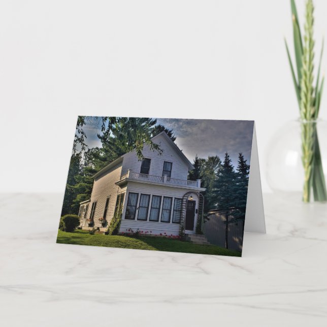 Geburtskarte "Kein Ort wie Zuhause" Karte (Vorderseite)