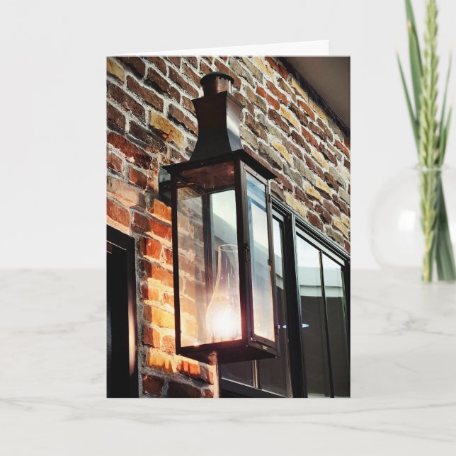 Geburtskarte "Lantern 13" Karte (Vorderseite)