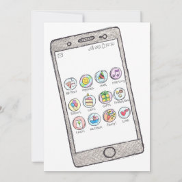 Geburtskarte - Tagesapplikationen Ankündigung