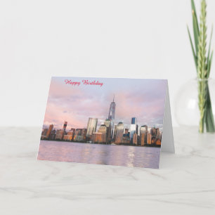 Geburtskarte USA Karte