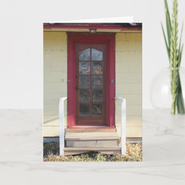 Geburtskarte "Viktorianisches Gateway" Karte (Vorderseite)