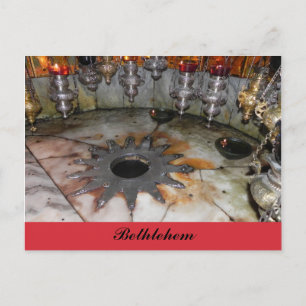 Geburtskirche Bethlehem Postkarte
