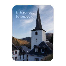 Geburtskirche, Esch-sur-Sure, Luxemburg Magnet