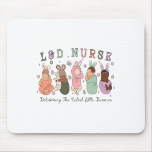 Geburtskrankenschwester bringt das süßeste Kleine Mousepad
