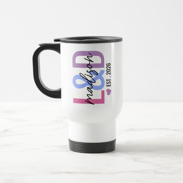 Geburtskrankenschwester Geschenk L& D Geschenk Geb Reisebecher (Links)