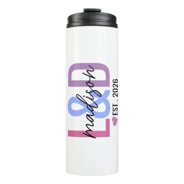 Geburtskrankenschwester Geschenk L& D Geschenk Geb Thermosbecher (Vorderseite)