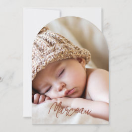 Geburtsmeldung Marceau Einladung