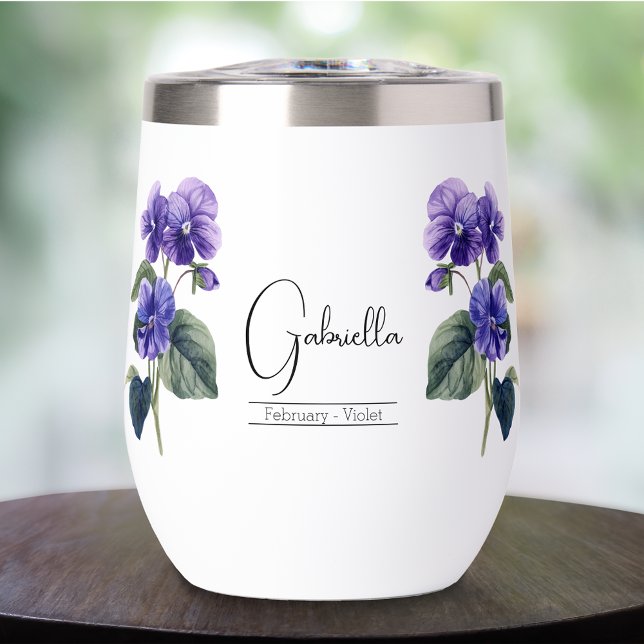 Geburtsmonat Blume Februar Violet (Von Creator hochgeladen)