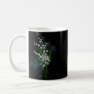Geburtsmonat Blume Geboren im Mai Lily des Tals Kaffeetasse