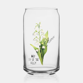 Geburtsmonat Blume Lily des Vallenamens Dosenglas