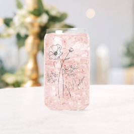 Geburtsmonat Blume Oktober Cosmos Bridesmaid Dosenglas