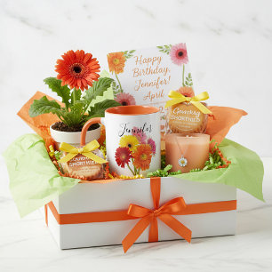 Geburtsmonatsblume-April personalisierte Tasse