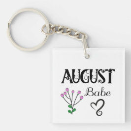 Geburtsmonatskeyring für Mädchen / Frauen Schlüsselanhänger