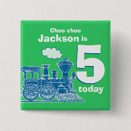 Geburtsname des Blauen Zuges und 5 Jahre grünes Ab Button