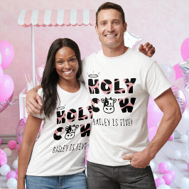 Geburtsname und Eltern des heiligen Kuhkidys T-Shirt