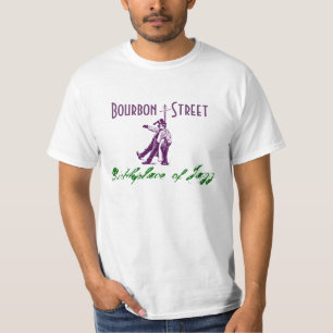 Geburtsort Bourbon-Straße NOLA New Orleans von T-Shirt