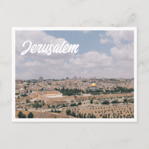 Geburtsort des Fotos Jerusalem Postkarte