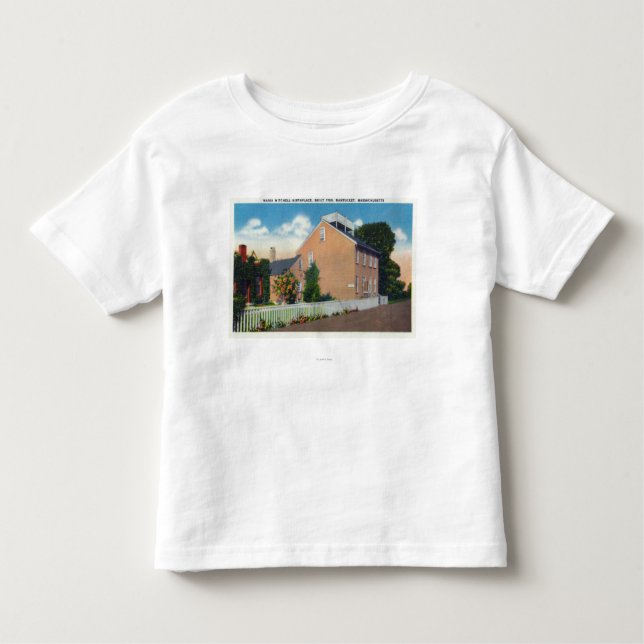 Geburtsort Maria Mitchells Kleinkind T-shirt (Vorderseite)