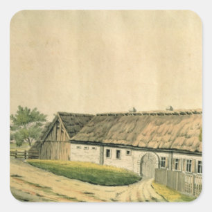 Geburtsort von Franz Joseph Haydn Quadratischer Aufkleber