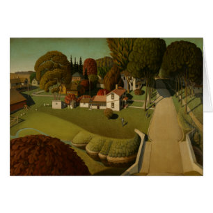"Geburtsort von Herbert Hoover" von Grant Wood Car