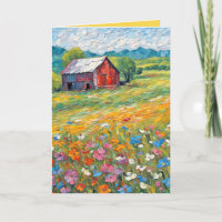 Geburtsstall auf dem Feld der Wildblume