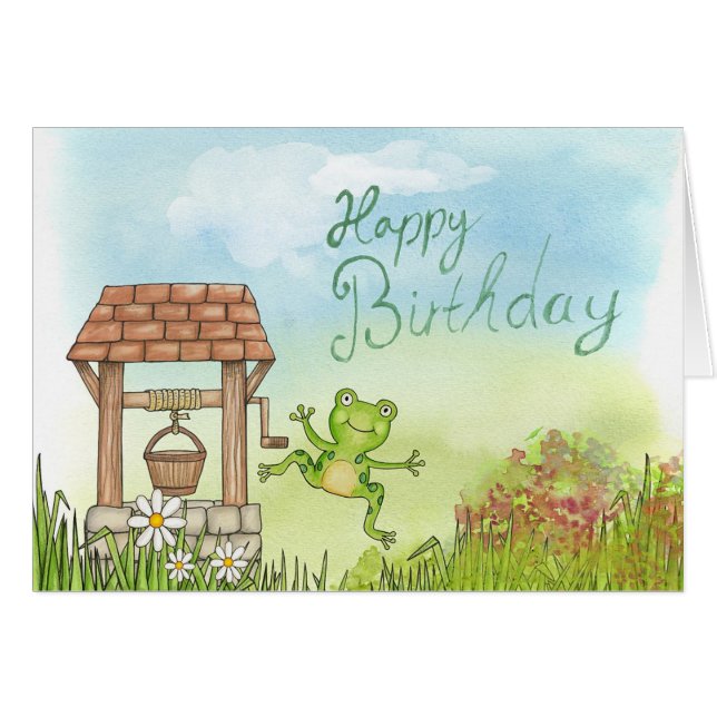 Geburtstag (Vorderseite (Horizontal))