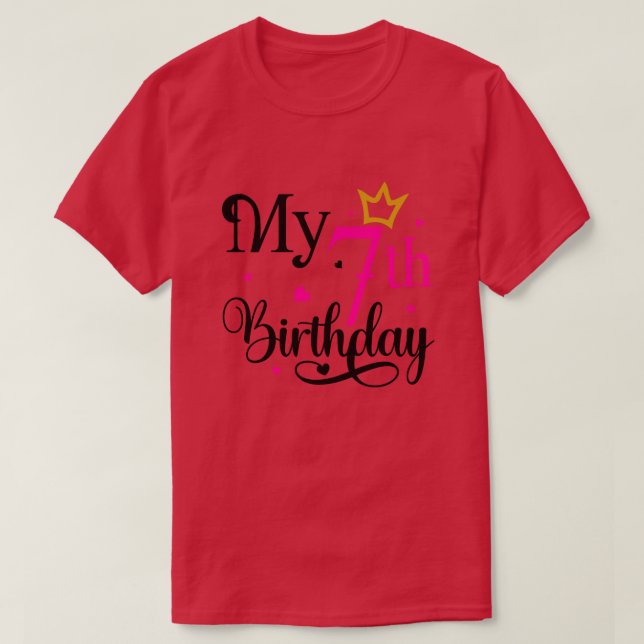Geburtstag01 T-Shirt (Design vorne)