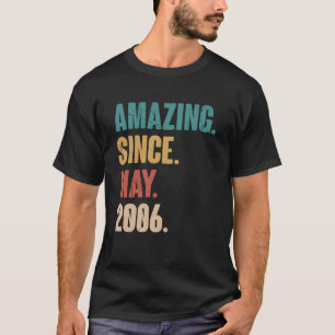 Geburtstag 17. Dekoration Phantastisch seit Mai 20 T-Shirt