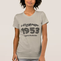 Geburtstag 1953 Vintage, gereift bis zur Vollkomme