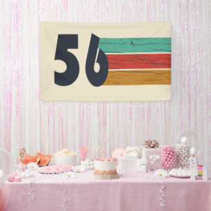 Geburtstag 1956 Jahrgang 70. Geburtstagsfeier Banner