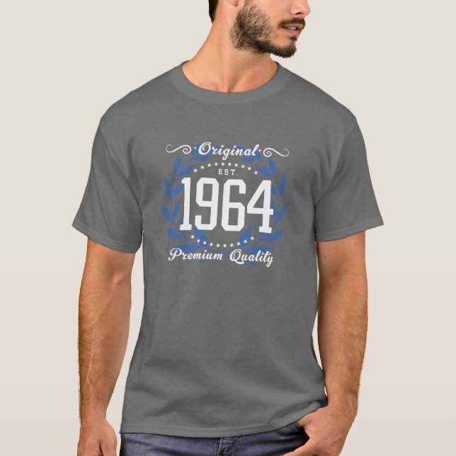 Geburtstag 1964 T-Shirt (Vorderseite)