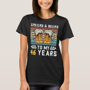Geburtstag 1. Geburtstag 46 Jahre T-Shirt