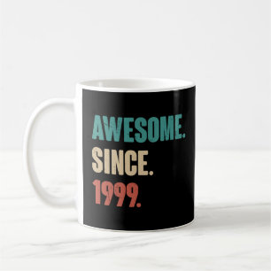 Geburtstag 24. Dekoration 24 Jahre Vintag 1999 Kaffeetasse