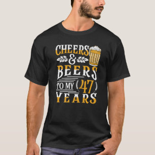 Geburtstag 2. Geburtstag 47 Jahre T-Shirt