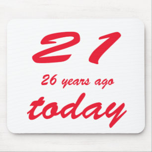 Geburtstag 47 mousepad